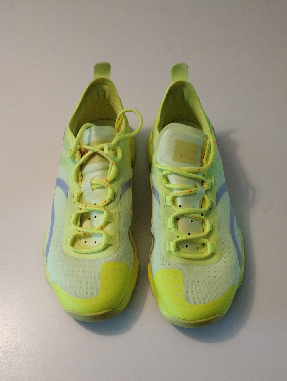 Adidas, Stella McCartney Neon Yellow Women's Athletic Sneakers. Pre-owned